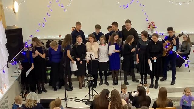 «Поклонюсь тебе Иисус», «Построил на крови Христа» участие молодёжи смотреть онлайн