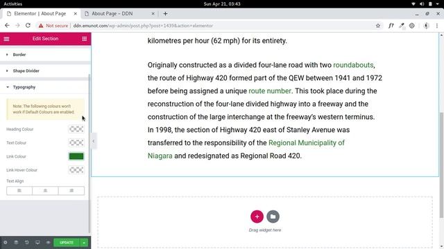 How to Change link color in Elementor page builder (without CSS) смотреть онлайн
