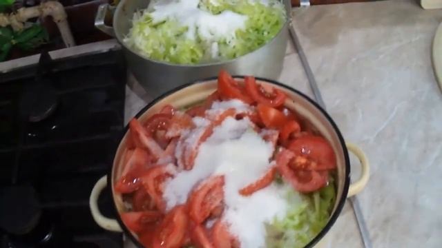 Салат Кубанский на зиму смотреть онлайн