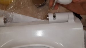 МОНТАЖ подвесного унитаза на инсталляцию. AquaNet. Гигиенический душ.