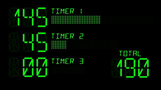 BCG Multi Timer Countdown (300, 200, 100 Sec Fade Effect) Remix Wii Party U Can't Catch Mii Replay смотреть онлайн