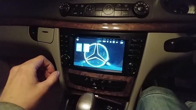 W211 E270 CDI Android Head-Unit Radio - Bass test
