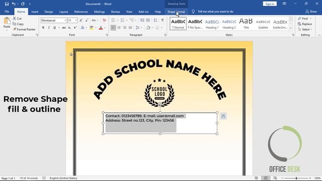 How to Create Project Front Page in Microsoft Word | Cover Page Design in MS Word смотреть онлайн