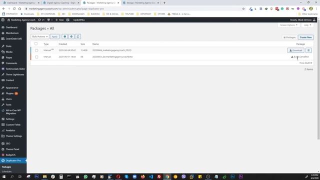 HOW TO MAKE A LARGE (1.48GB) WORDPRESS DEPLOYMENT BUNDLE W/ DUPLICATOR PRO & DEPLOY THE SITE [2020] смотреть онлайн