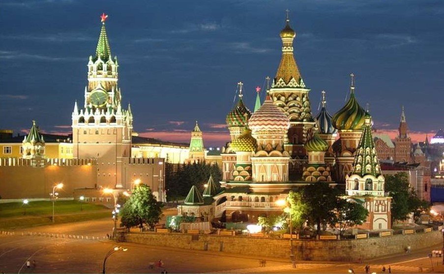 Таинственный  Собор Василия Блаженного. Москва