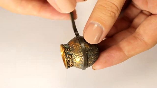 Miniature witch cauldron ? Easy polymer clay tutorial смотреть онлайн
