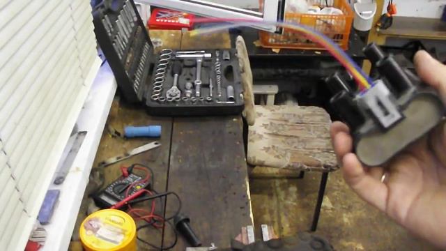 Замена катушки Пежо 206