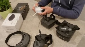 Аналоговые FPV очки: Skyzone O4X/L vs Cobra X vs Eachine EV800