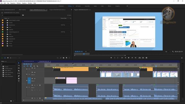 Premiere 100+. 034 Работа с Несколькими Проектами Одновременно в Premiere Pro CC 2018 смотреть онлайн