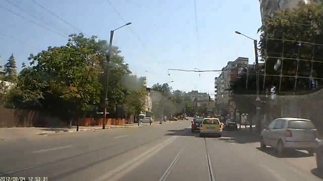 Через город Яссы. Румыния. смотреть онлайн