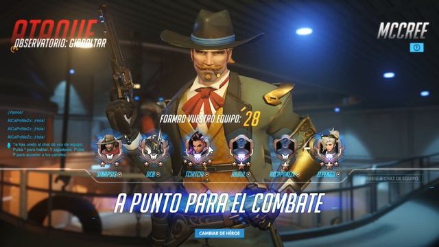 MAIN MCCREE DESDE HACE DOS DÍAS - OVERWATCH смотреть онлайн