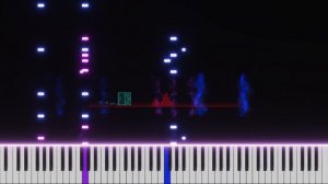 Nock Em by Bossfight - Piano Tutorial / Cover (Geometry Dash Subzero Level 2)