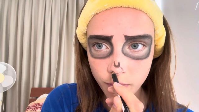 макияж на Хэллоуин по туториалу | ? Alice Roshe ???? смотреть онлайн