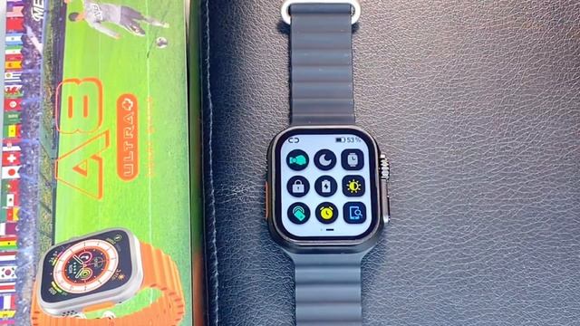 РАСПАКОВКА Smart Watch A8 Ultra+ /Топовая копия Apple Watch Ultra / Обзор, сравнение модели A8 Ultr