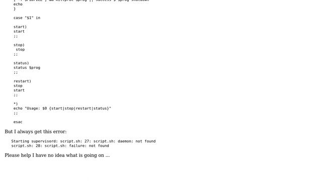 Run supervisord without root access смотреть онлайн