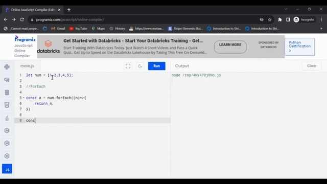JavaScript Interview Question: forEach vs map | Explained смотреть онлайн
