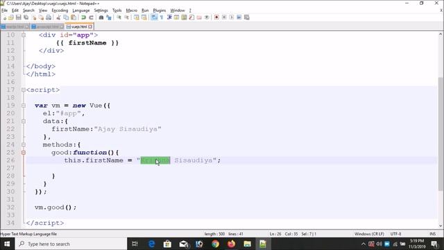 Vuejs Methods Part-04 | How To Define Method in Vue Instance | Vuejs Functions смотреть онлайн