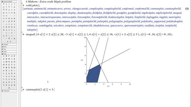 Math 348 - Lecture 16 - Midterm extra credit Maple problem смотреть онлайн