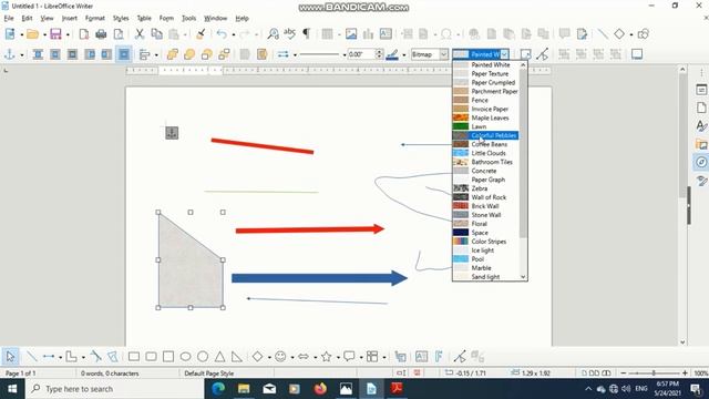 Drawing Toolbar In Libre Office Writer смотреть онлайн