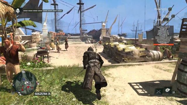 Assassin's Creed: Black Flag - d3dhook Menu смотреть онлайн