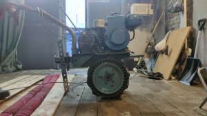 Запуск мотоблока НЕВА МБ-2.