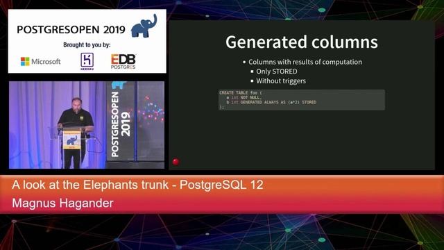 PostgresOpen 2019 A Look At The Elephants Trunk смотреть онлайн