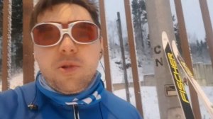 Эмоциональный обзор на лыжи Fischer LS skate \ УТЦ Кавголово состояние трассы\ Тренировка 06 01 202