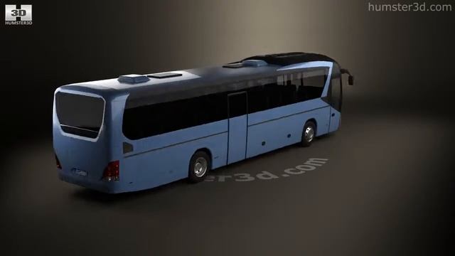 Neoplan Jetliner Bus 2012 3D model by Humster3D.com смотреть онлайн