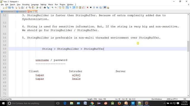 Core Java Tutorial 08 String and Other final Classes смотреть онлайн