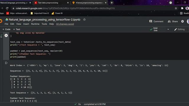 Natural language processing using Tensorflow (Part-2) смотреть онлайн