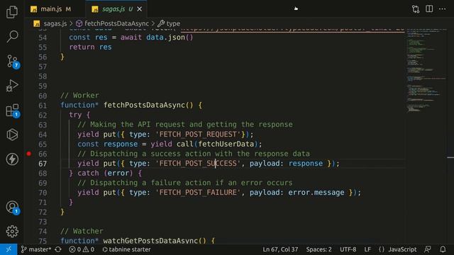 Redux Saga #12 : API Request and Data Fetching with Saga смотреть онлайн