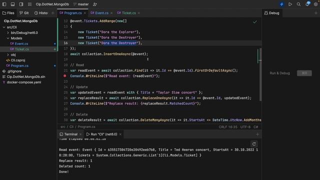 How to connect to MongoDB with .NET 6 смотреть онлайн