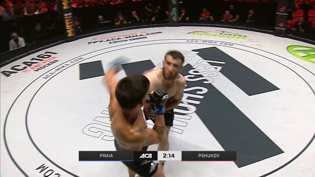 Алешандро Прайа vs. Азамат Пшуков | Alexsandro Praia vs. Azamat Pshukov | ACA 159 смотреть онлайн