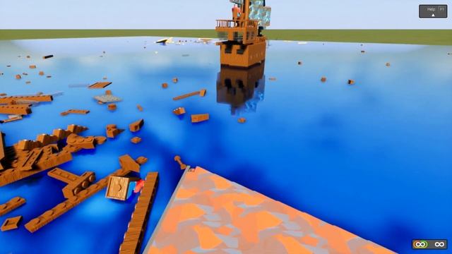 LEGO Pirate Sea Battle!! FUNNY MULTIPLAYER ROLEPLAY!!- Brick Rigs Multiplayer Gameplay смотреть онлайн