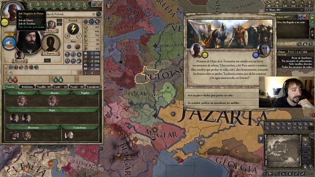 EL AUGE DEL MATRIARCADO • Dinastía Daura #01 • CRUSADER KINGS 2 смотреть онлайн