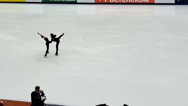 Алёна Косторная/Георгий Куница. Произвольная программа. Контрольные прокаты. Москва, сентябрь 2023 смотреть онлайн