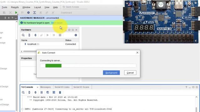 Simulating and downloading Counters to Xilinx FPGAs using Schematic design смотреть онлайн