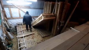 Как мы поднимаем панели. ПОЛИСПАСТ