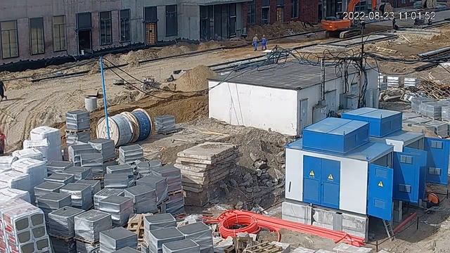 ПИК Кольская 8 ( камера 1 ) таймлапс с 20-08-2022 по 26-08-2022 смотреть онлайн