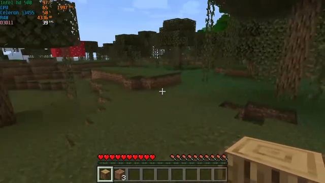 Minecraft - Intel HD graphics 500 смотреть онлайн