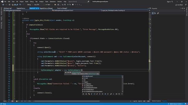 C# Tutorial PART (1/~) - Cafe Shop Management System with Source Code смотреть онлайн