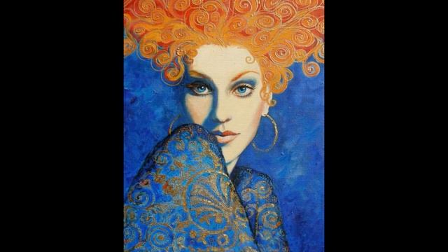 Художница Ольга Симонова. Портреты и пейзажи. смотреть онлайн