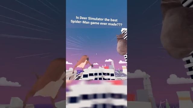 Is Deer Simulator the greatest Spider-Man game? #shorts #gaming #deersimulator #spiderman смотреть онлайн