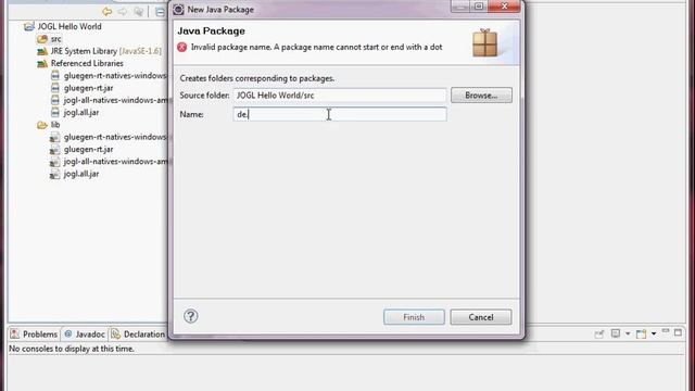 How to set up JOGL in Eclipse смотреть онлайн