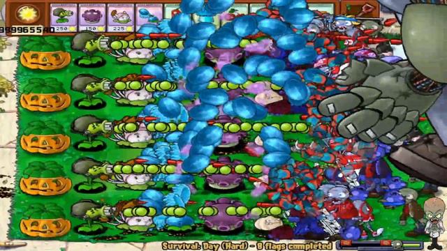All Plants Attack Vs All Giga Zombies Vs Dr Zomboss Plants Vs Zombies Battlez смотреть онлайн