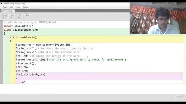 Palindrome string program in java | ICSE X | class 10 | Semester 2 | computer applications смотреть онлайн