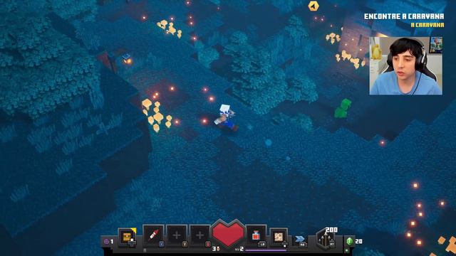 EXPLORAÇÃO ÉPICA - MINECRAFT DUNGEONS | Switch/Xbox смотреть онлайн