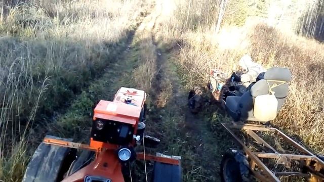 Жесткий гряземес, в грязи по самый бак, покатушки на мотоблоках. Часть 1. смотреть онлайн