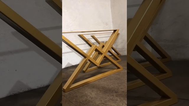 Подстолье в стиле Лофт от Custom Mebel / Loft design & Metal Table stand | Dining Table Metal Legs смотреть онлайн