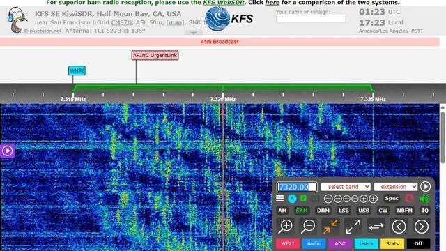 Radio Vostochnaya Zvezda 7320 AM 0109 UTC 11 APR 2023 смотреть онлайн
